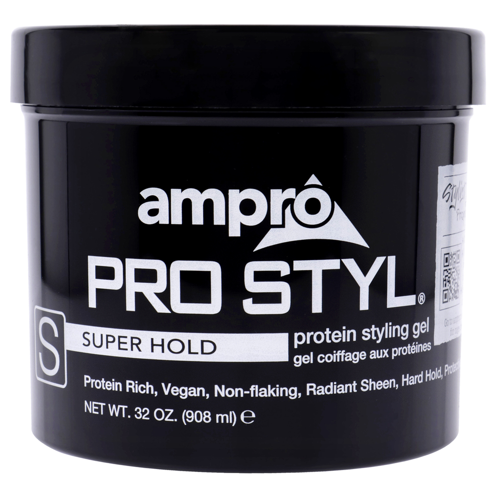 Pro Styl Protein Styling Gel - Super Hold by Ampro for Women - 32 oz Gel